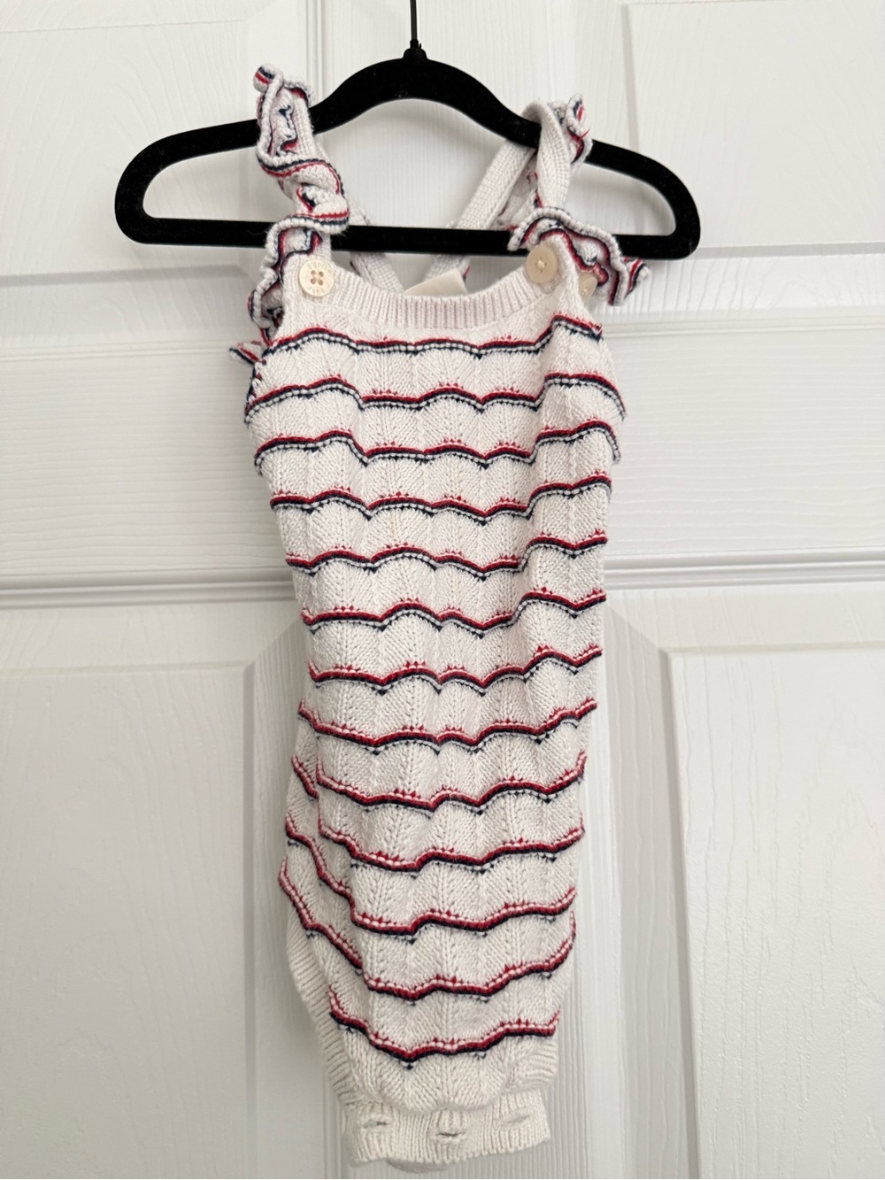 OshKosh B'gosh Striped Knit Romper